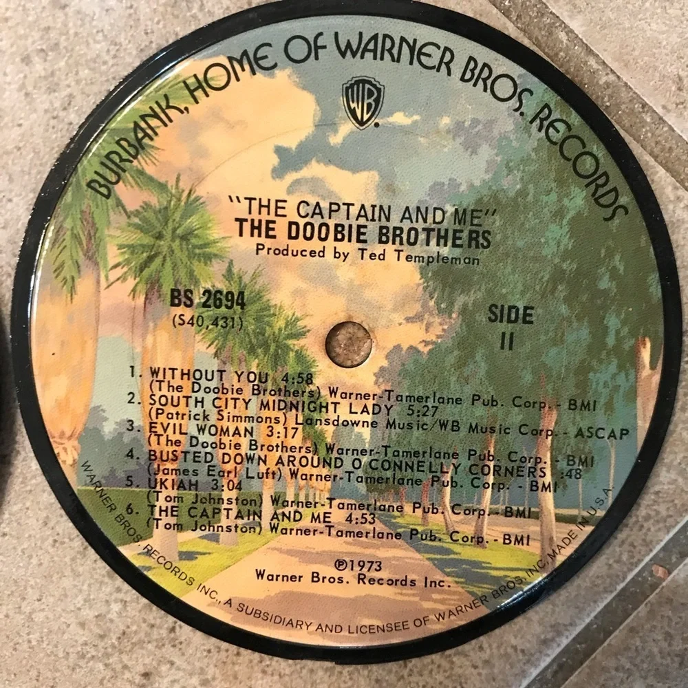 🎼VINTAGE Record Album Coasters